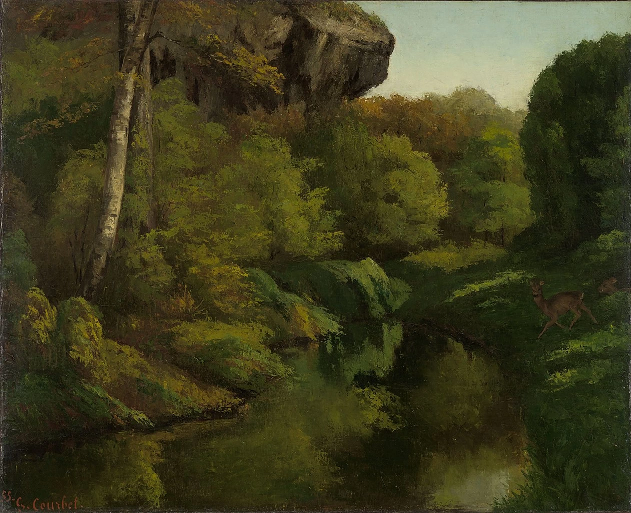Vista nella foresta di Fontainebleau - Rijksmuseum, Amsterdam